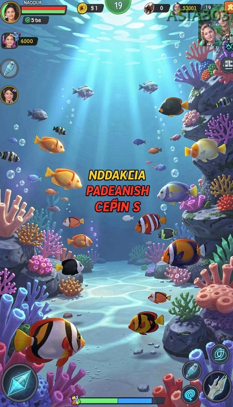 Cuplikan layar DORA77 — menu navigasi