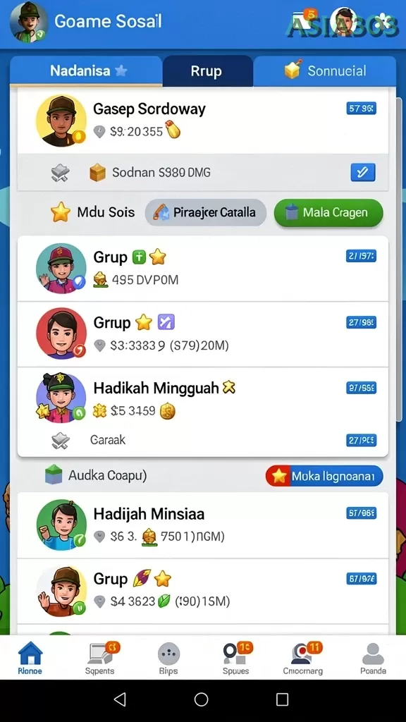 Cuplikan layar ID689 — menu navigasi